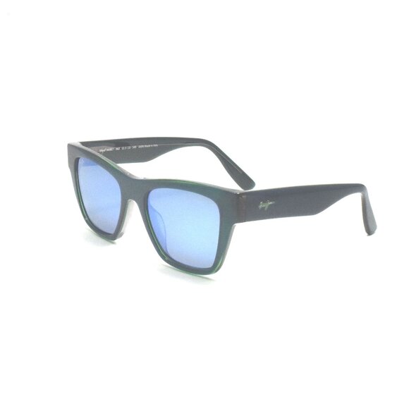 Maui Jim Ekolu Mj 867-06D Blue, Green and Grey / Blue HawaiiPolarized